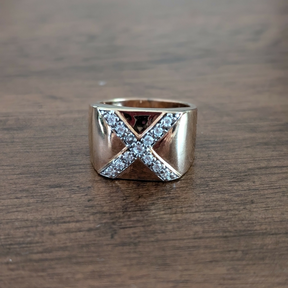 925 Gold Plated ring